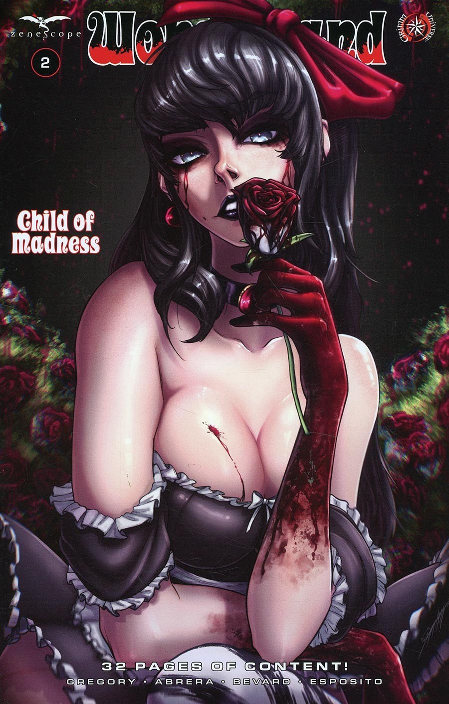 Grimm Fairy Tales Presents Wonderland Child Of Madness #2 Cvr D Drax Gal