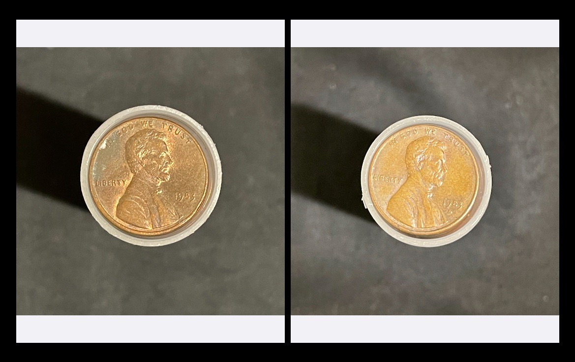 1983 P,D Lincoln Memorial Cent ZINC (CIRCULATED) READ!