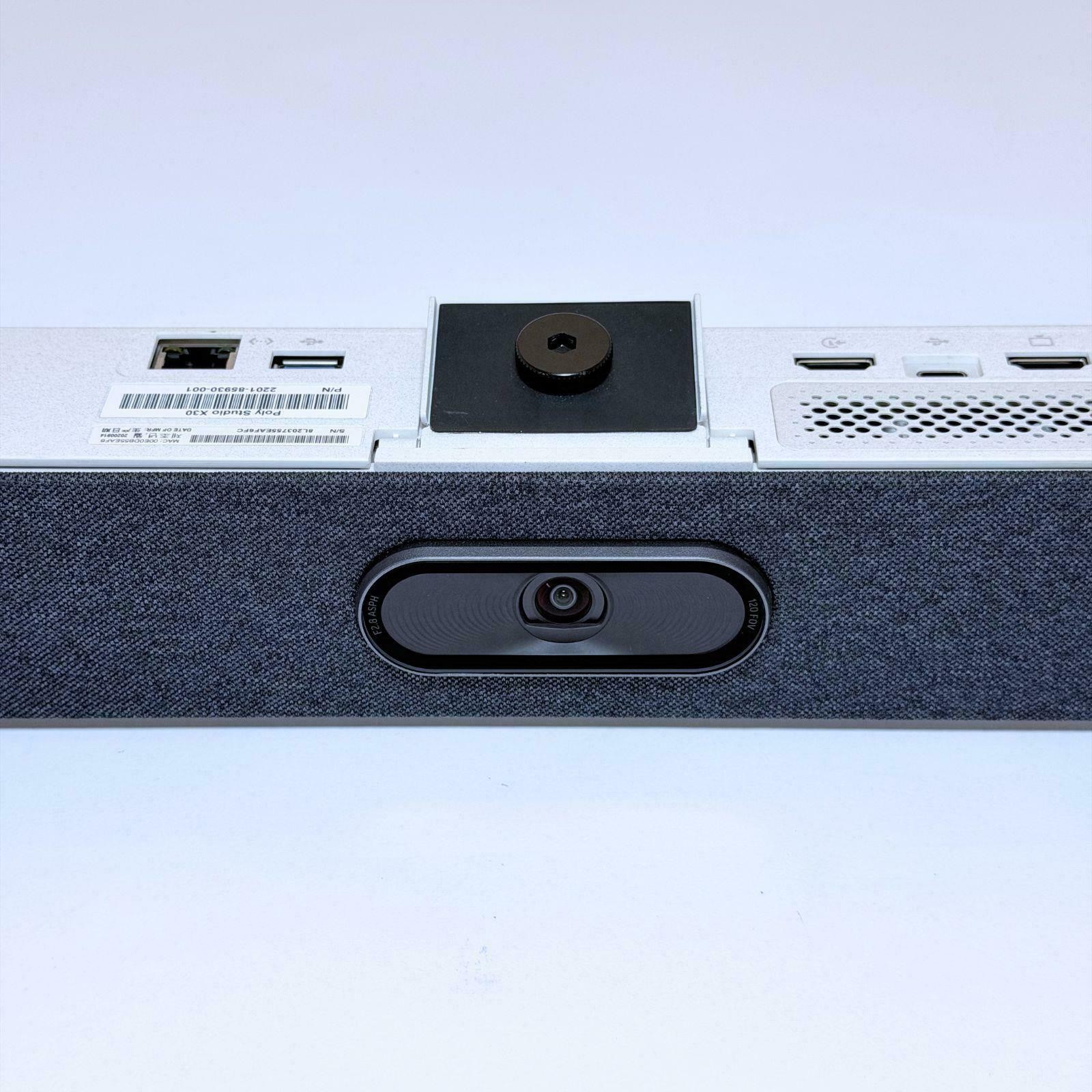 Polycom Poly Studio X30 Video Conference Bar w/ TC8 Control Unit