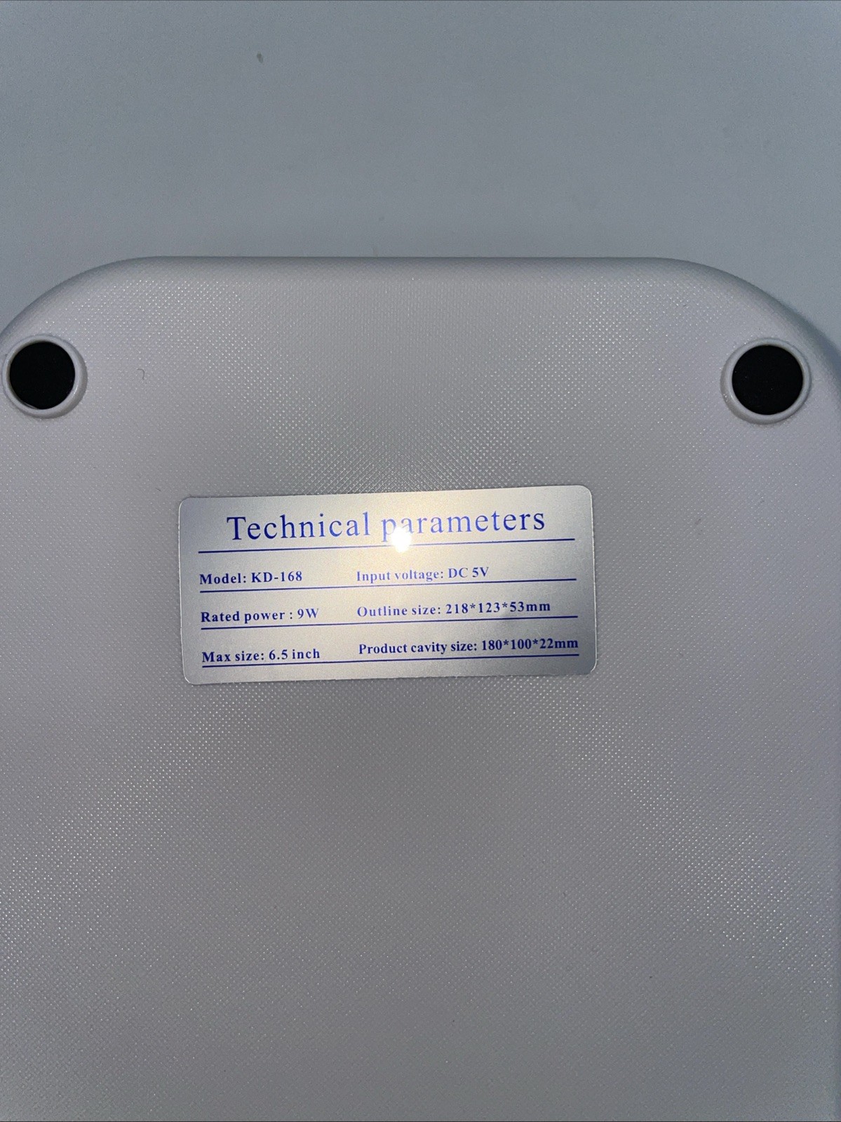 Smartphone Sterilizer Mini Coating Machine Model: KD-168 White