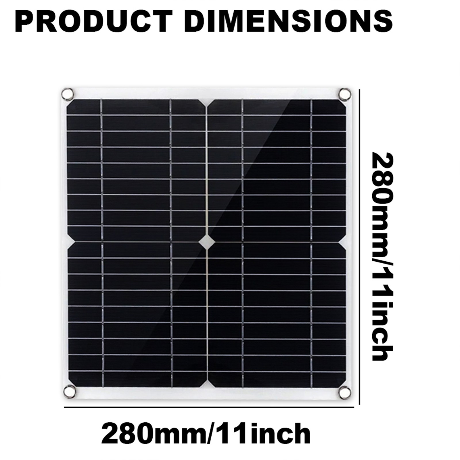 600W Dual Solar Panel Kit - 2 x 300W Portable PV Panels for RV Camping