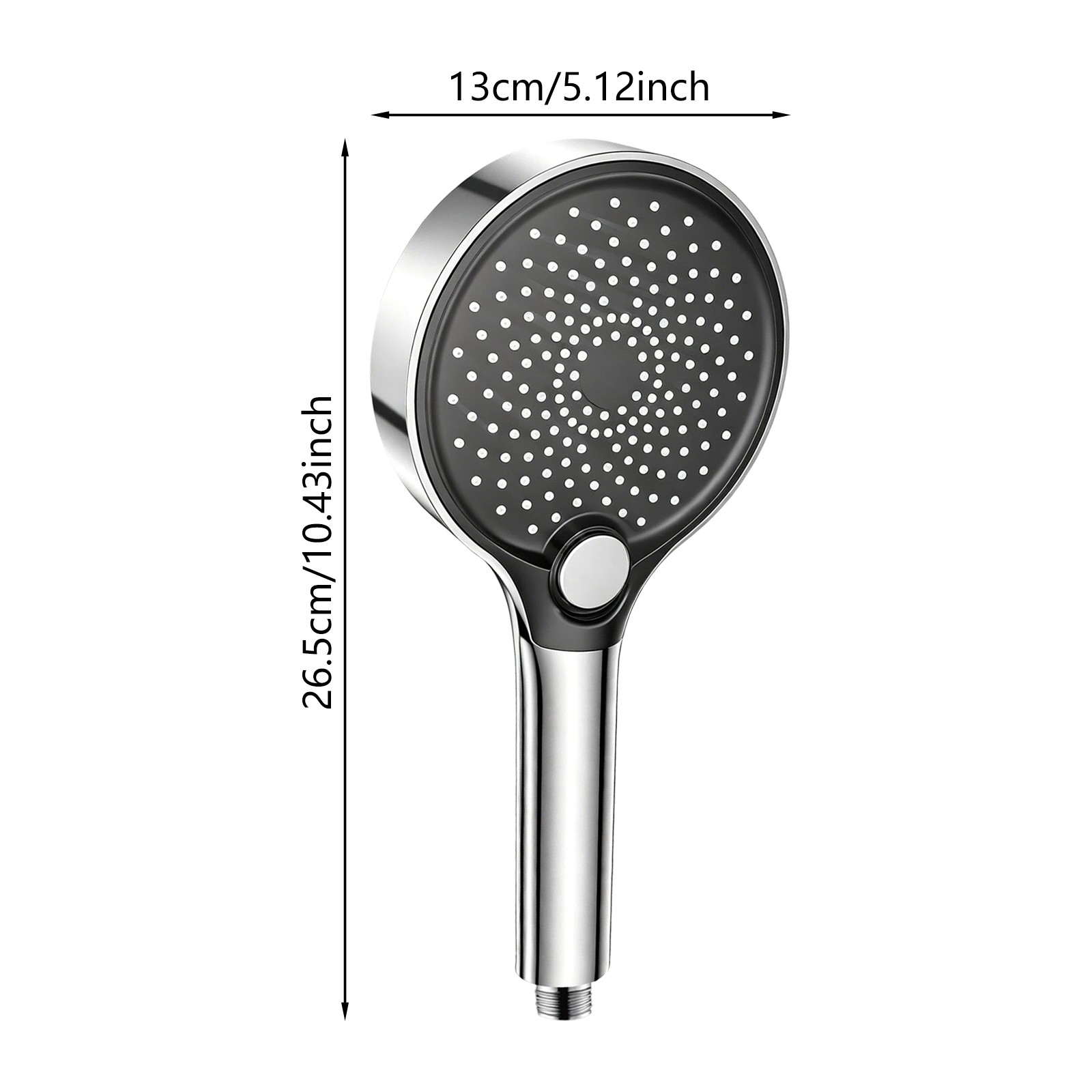 Shower Head Model 3mode Pressurized Spray Experience Rainfall Water Spray Nozzle