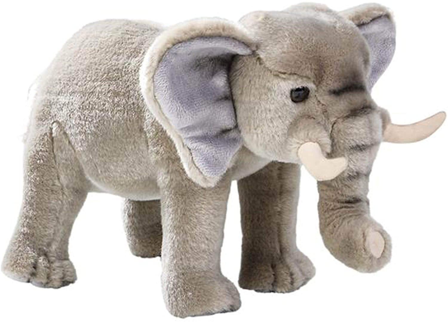 Standing 12 Inch Stuffed Elephant Plush  Adventure Planet. Heirloom. NWT