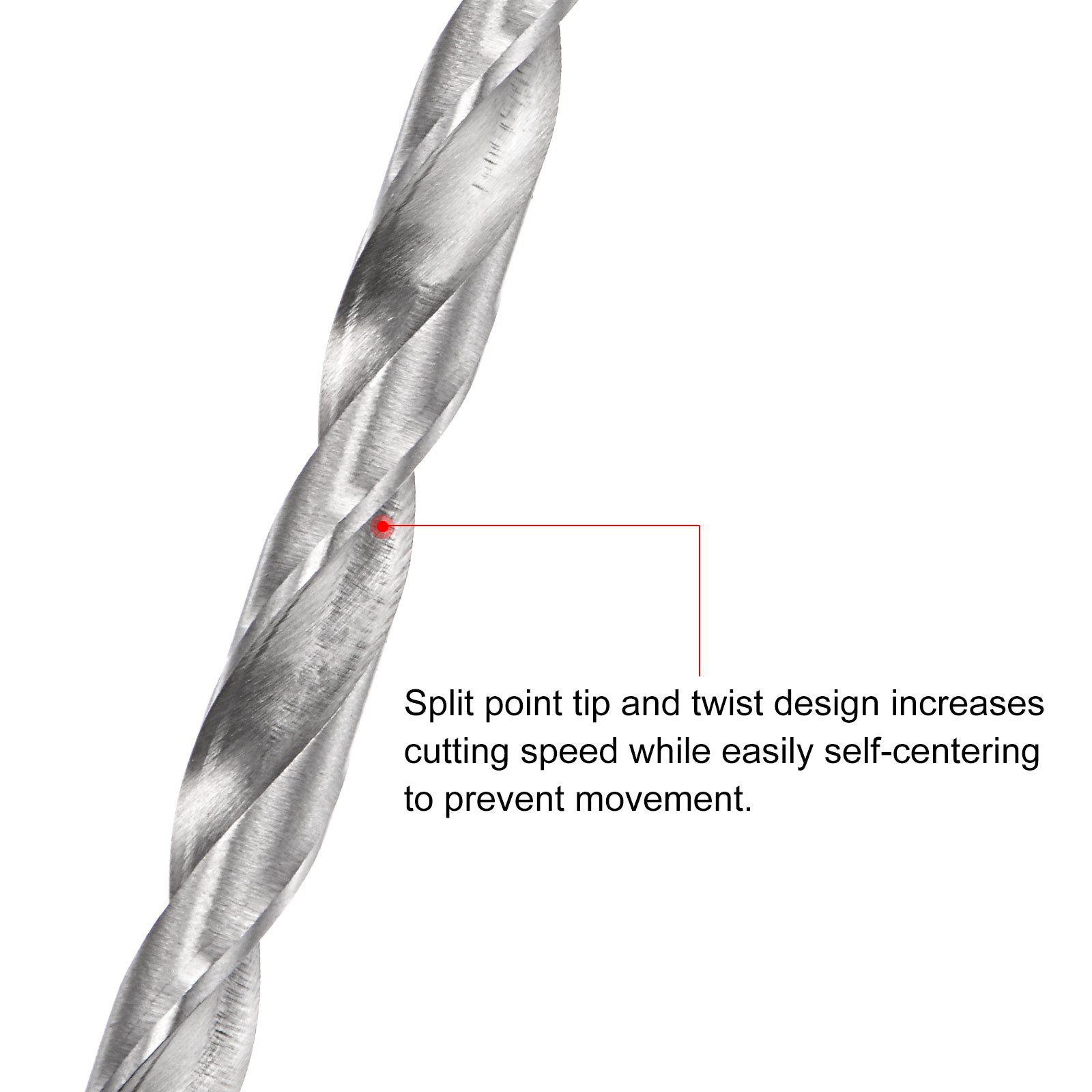 7mm HSS Twist Drill Bits 300mm Length For Drilling Extra Long Drill Bit