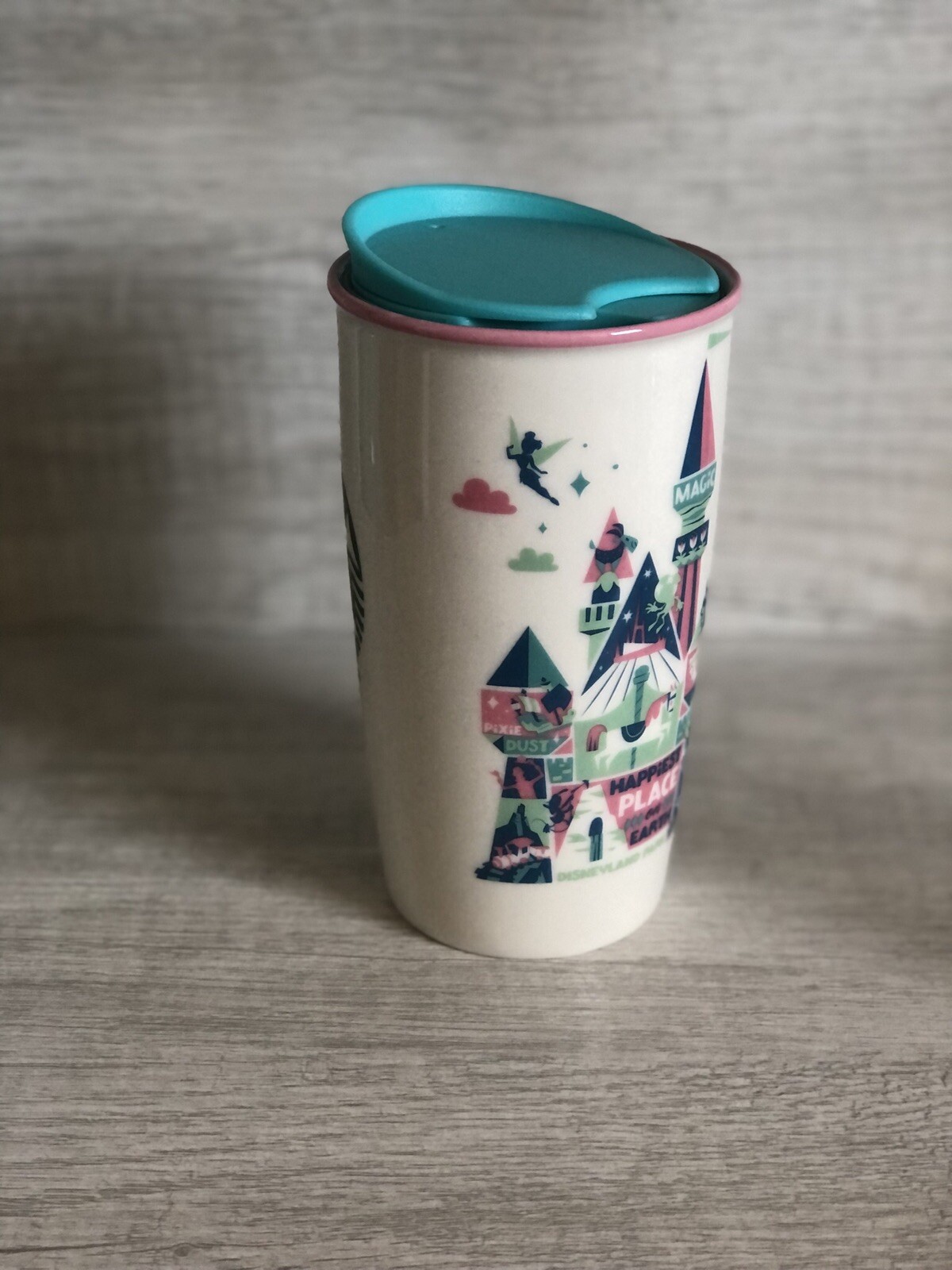 Disneyland Starbucks Ceramic Tumbler