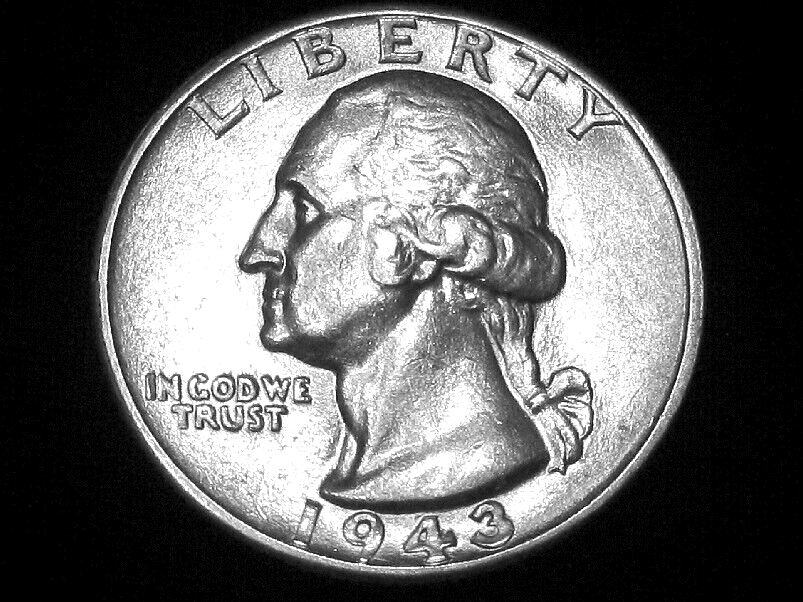 1943-D Washington Quarter --- Almost Uncirculated +++