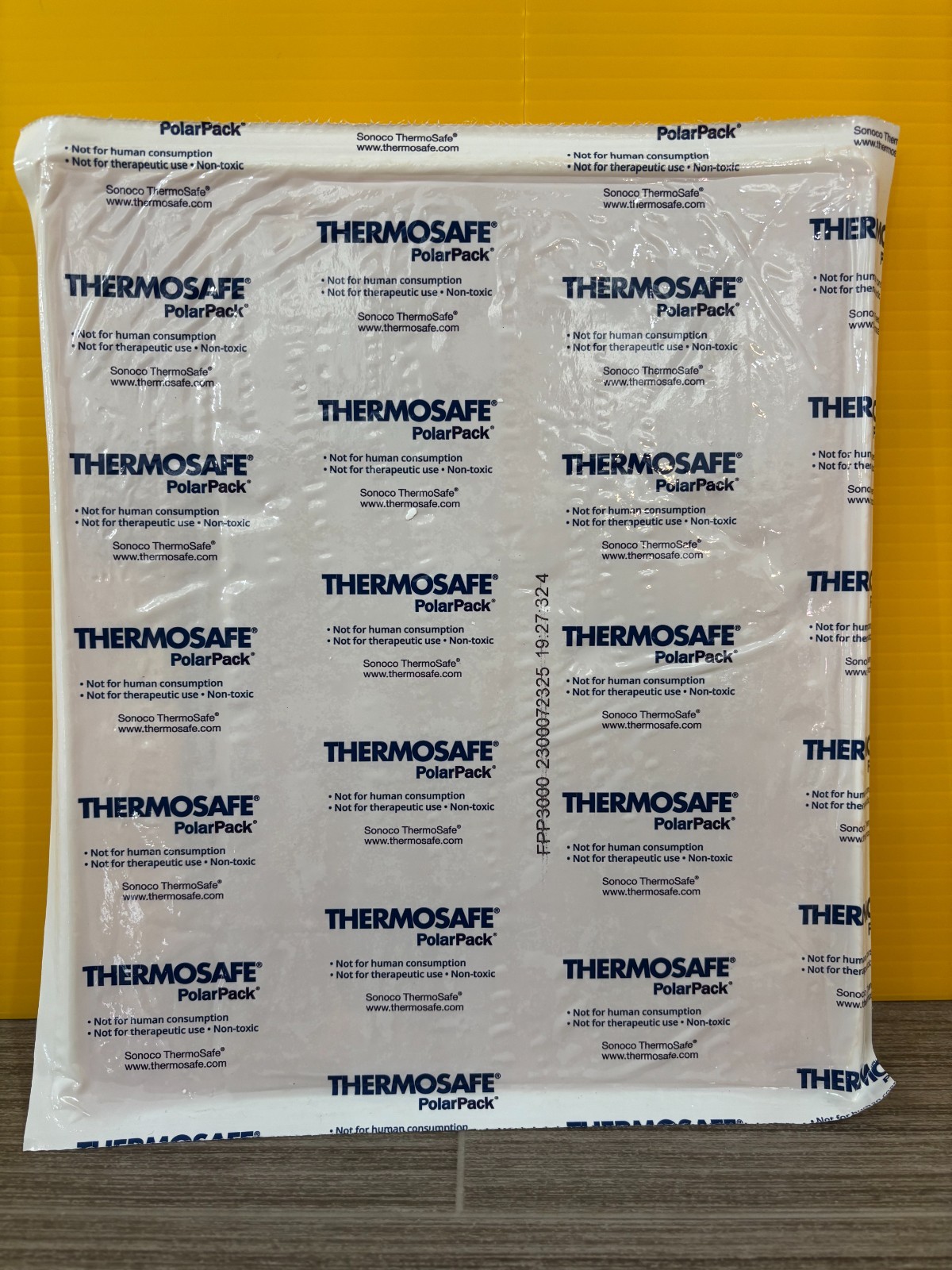 6 Packs ThermoSafe PolarPack Foam Cold Insulating Brick 11in X 9.5in X 5in