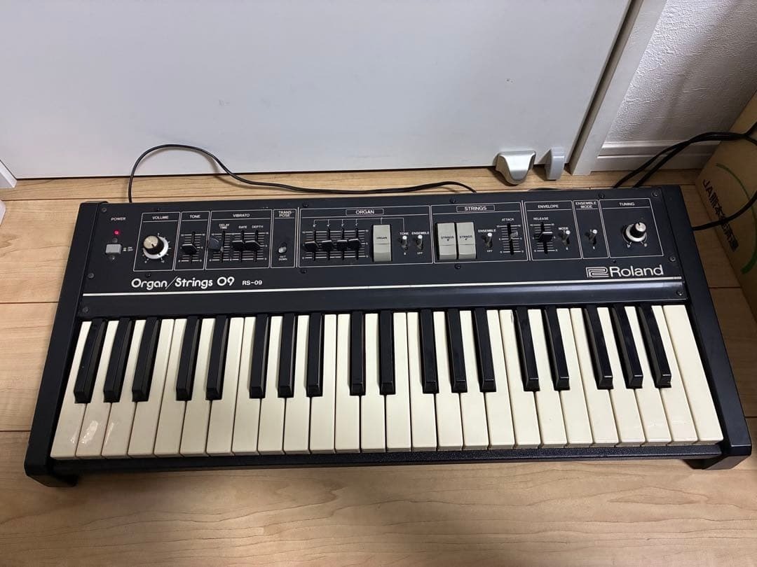 Roland RS-09 Organ Strings Synthesizer Keyboard Main Unit Vintage Musical Gear