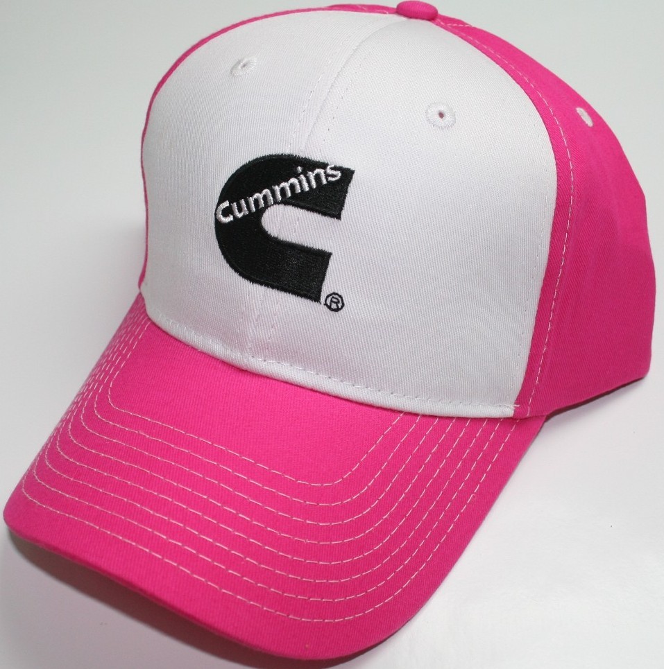 cummins  ball cap hat baseball truck cummings trucker hot Pink ladies woman