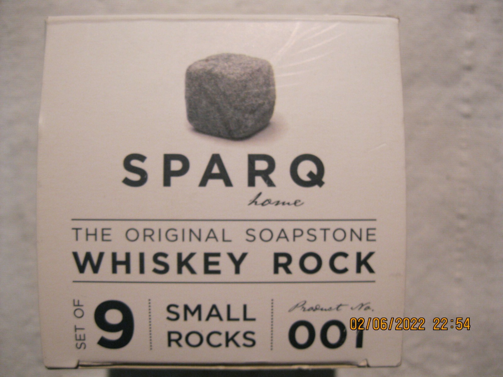 Whiskey Wine & Tea Ice Cubes Undiluted Drinks Sparq Stone Rocks Set of 9