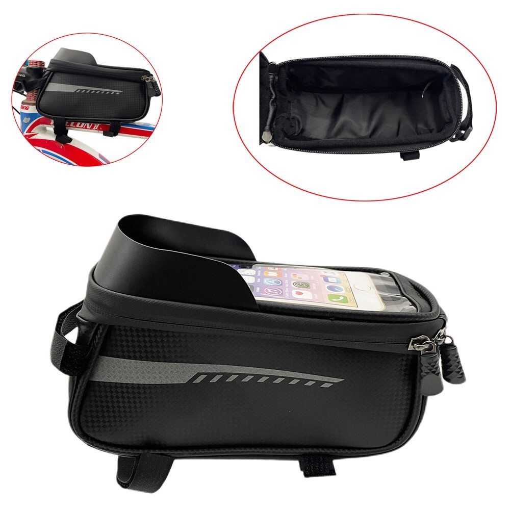 Bike Bag Front Beam Bag Mountain Bike Bag Phone Touch Screen Bag Waterproof Bag