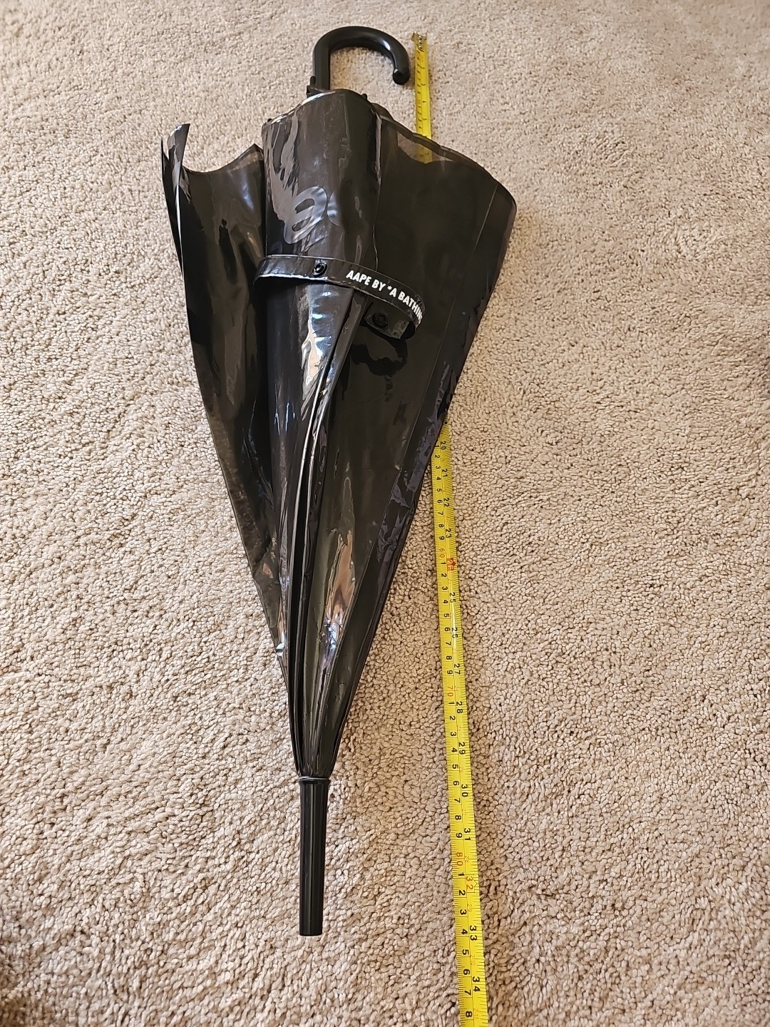 NWT - Rare - AAPE By A bathing APE Black Umbrella