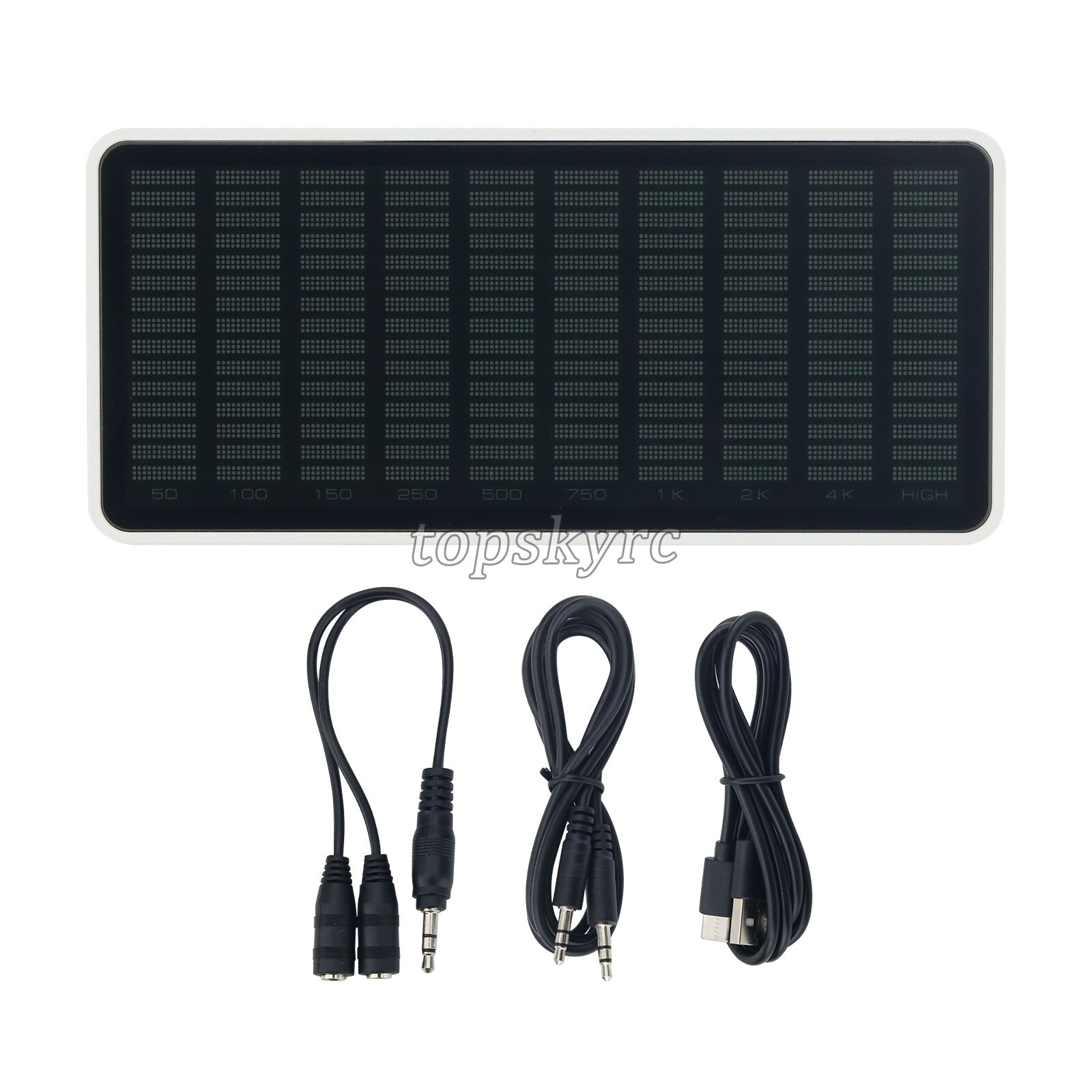 AK1016-W Light Music Spectrum Rhythm Spectrum Display Support Sound Sensing tops