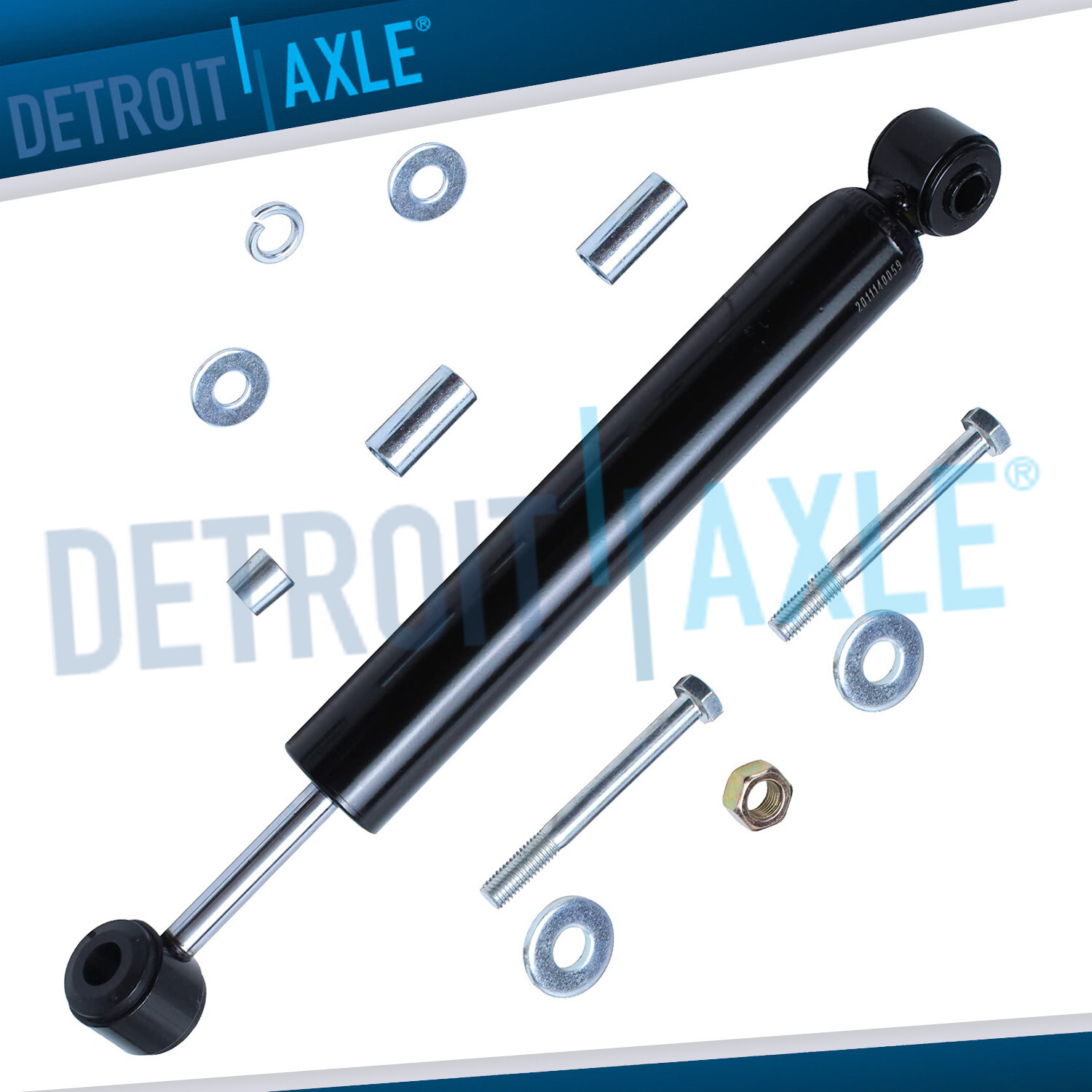 4WD Front Steering Damper Shock for Chevy GMC K1500 Jeep Grand Cherokee Wrangler