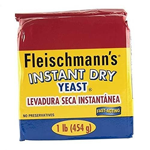 Fleischmann’s Yeast, Fleischmann’s Instant Dry Yeast, 16 Ounce - 1 Pack