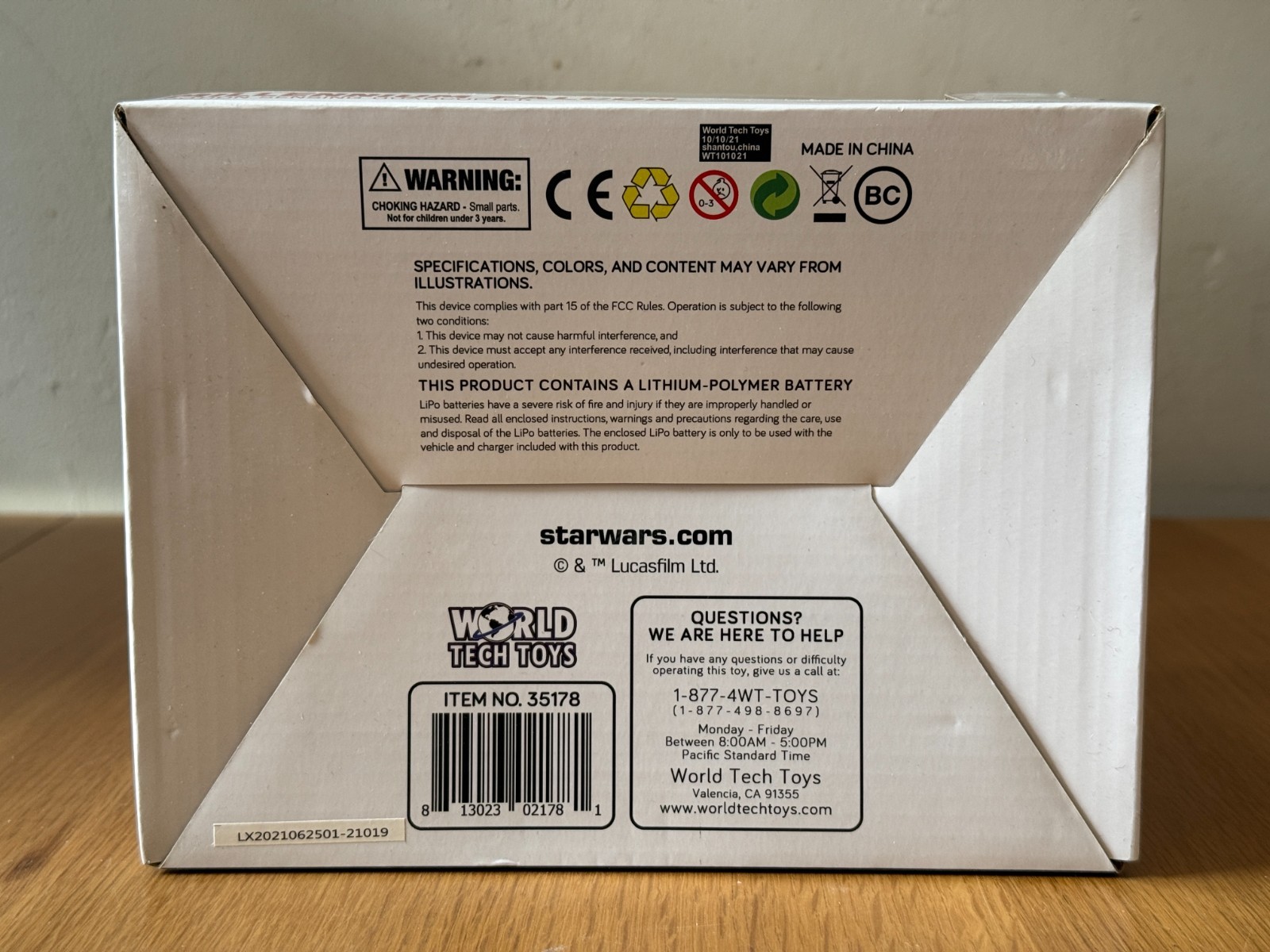 Star Wars Millennium Falcon Motion‑Sensing Quadcopter Drone – New in Box