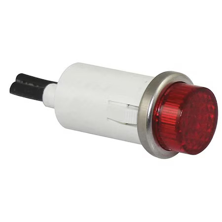 Raised Indicator Light, Red, 12V, 20C844