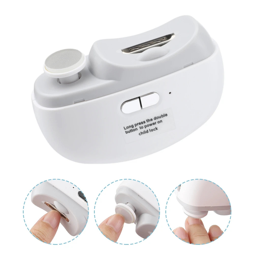 Electric Nail Clipper for Elderly Automatic Adult Baby Nail Trimmer Fingernail G