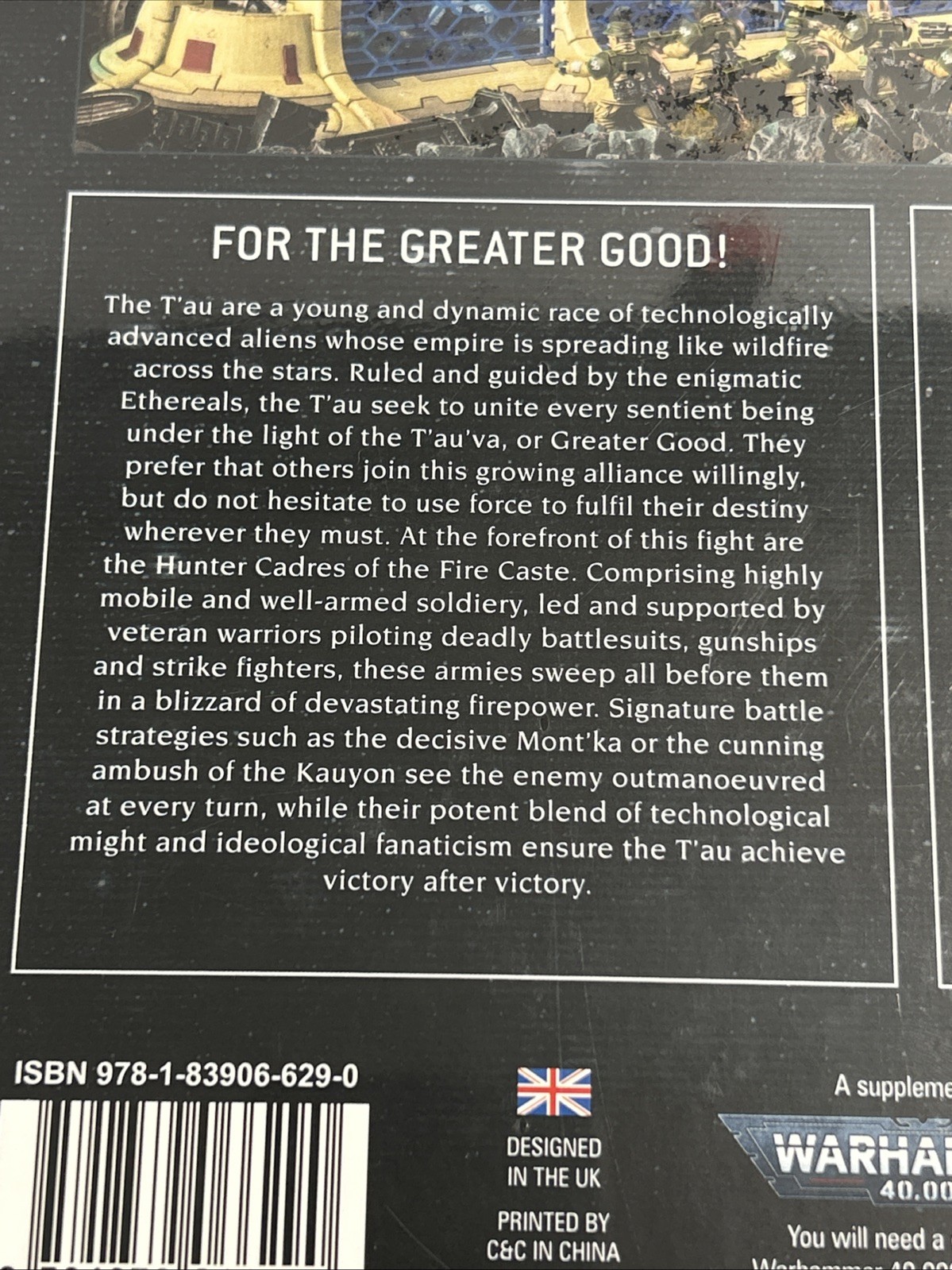 Warhammer 40k Tau Empire Codex And Data Card Set 9th Edition New