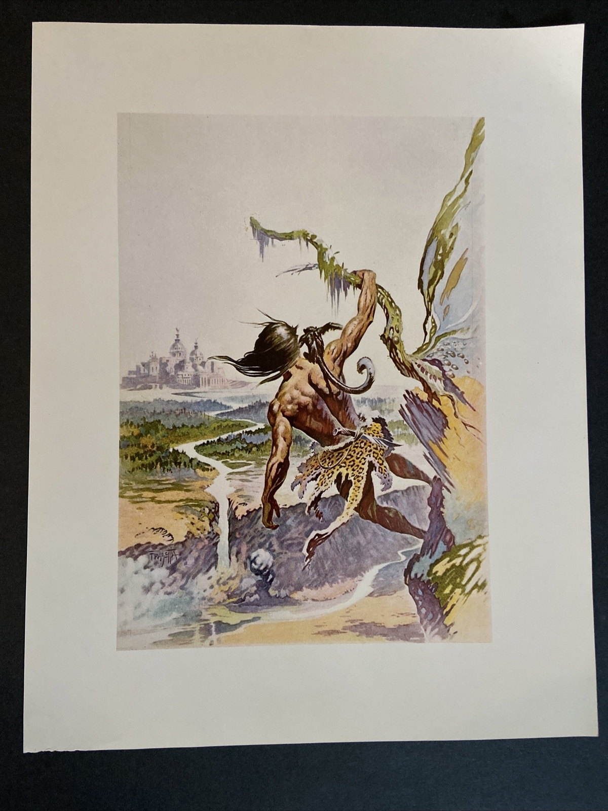 The Lost Empire - Frank Frazetta Poster Print 9x11