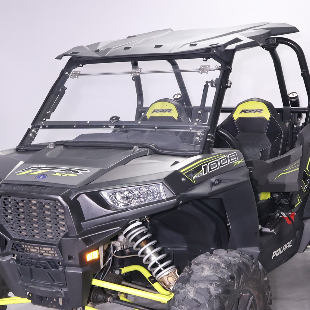 UTV Flip Up Split Front Windshield for 2019-2023 Polaris RZR XP 1000/4 Turbo 4