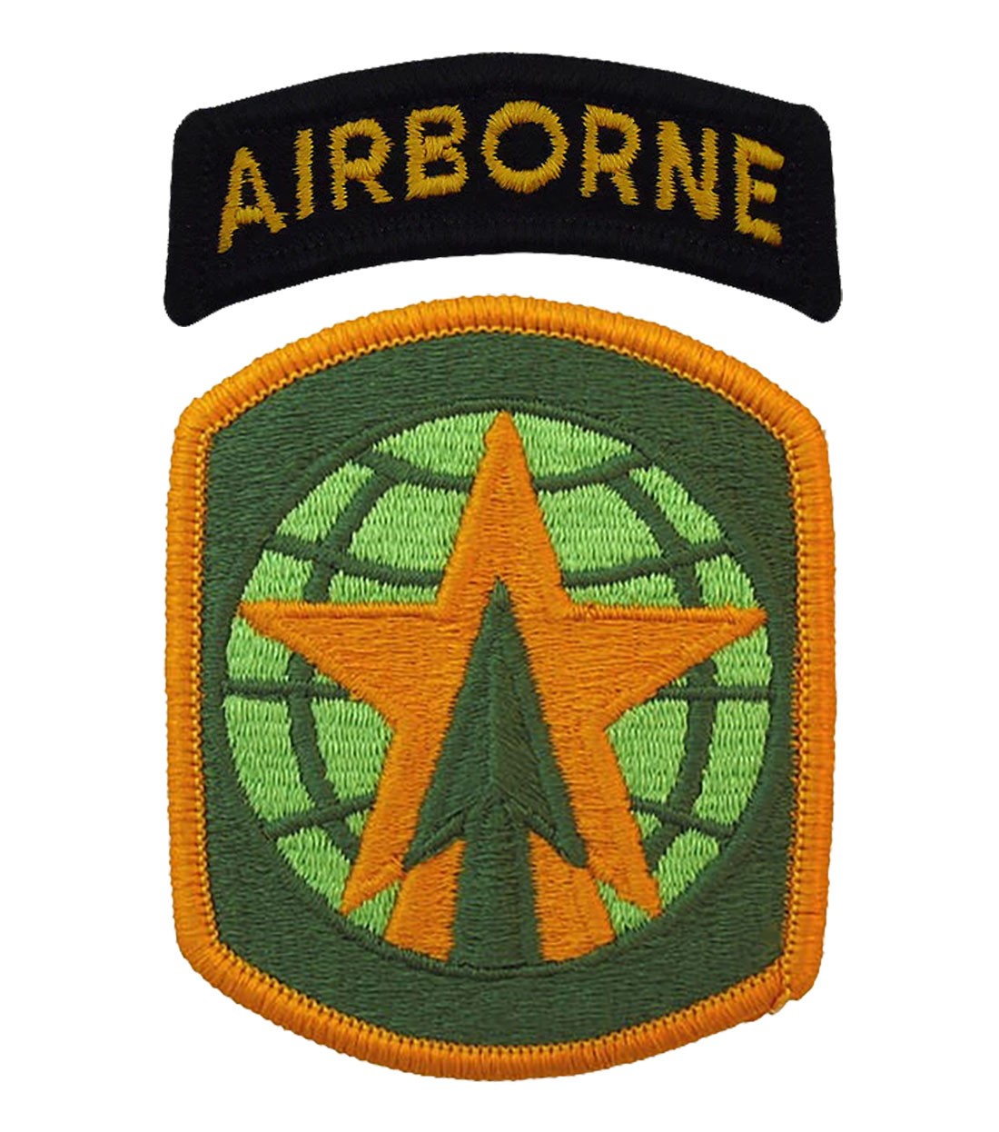 16th Military Police Brigade Color Patch with Airborne Tab-Veteran Owned