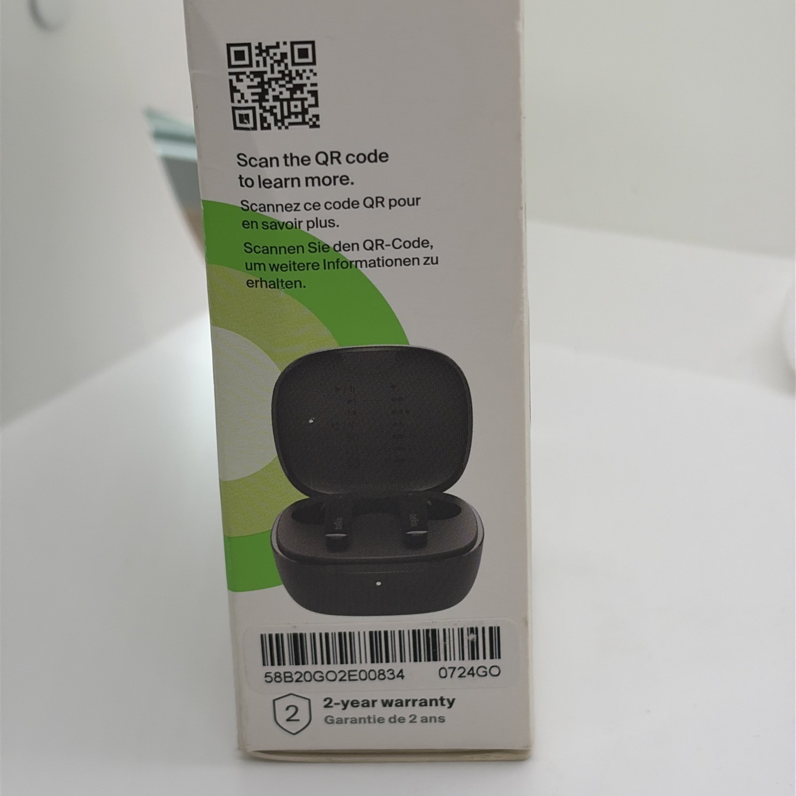 Belkin Soundform Motion True Wireless Earbuds - Black