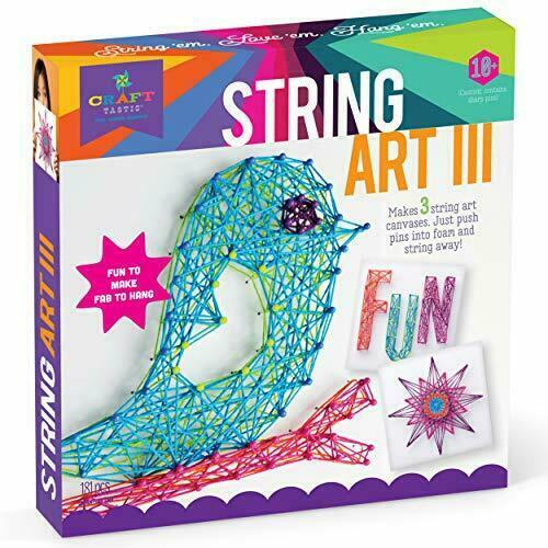 String Art Kit (Craft-tastic): Makes 3 (8.5") Canvases *new*