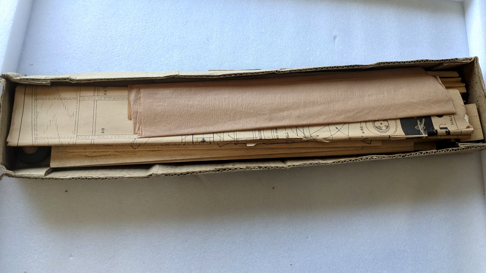 Vintage Eagle Models ROCKETEER 'A' - R/C Model Plane Kit - Unbuilt