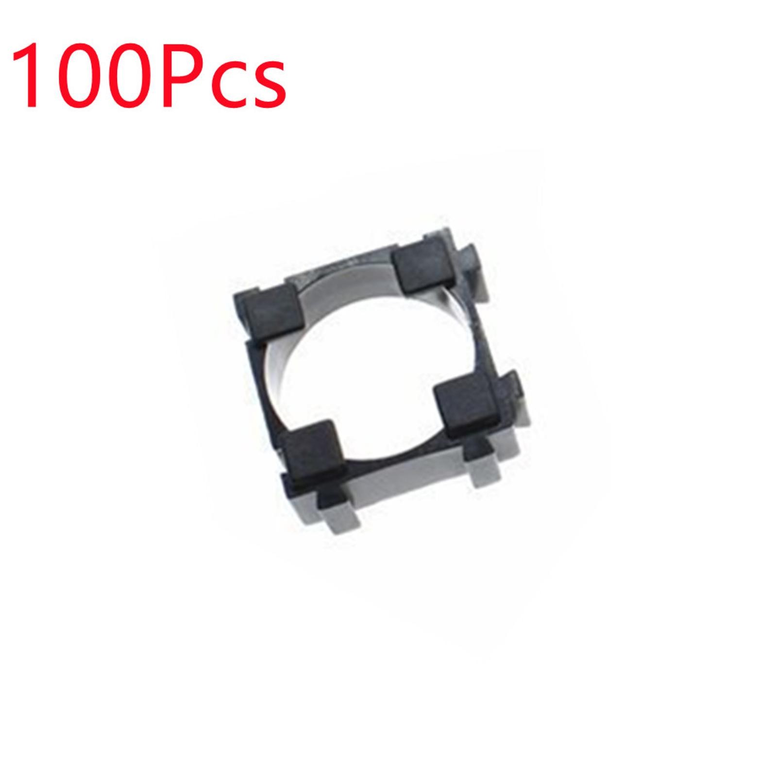18650 Cylindrical Battery Holder Lithium Batteries Bracket Support 100Pcs/Set R
