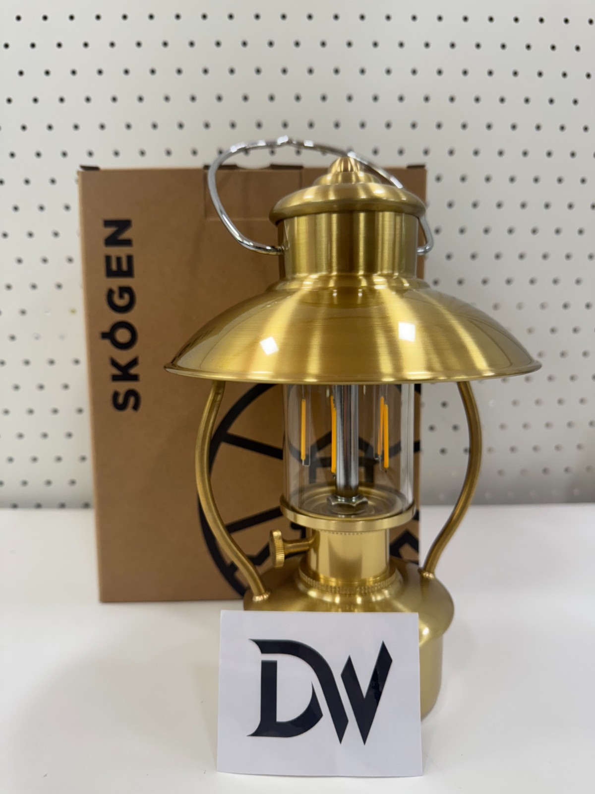 Scogen N80 High End Lantern Brass Emotional Lantern Rechargeable Mood Light