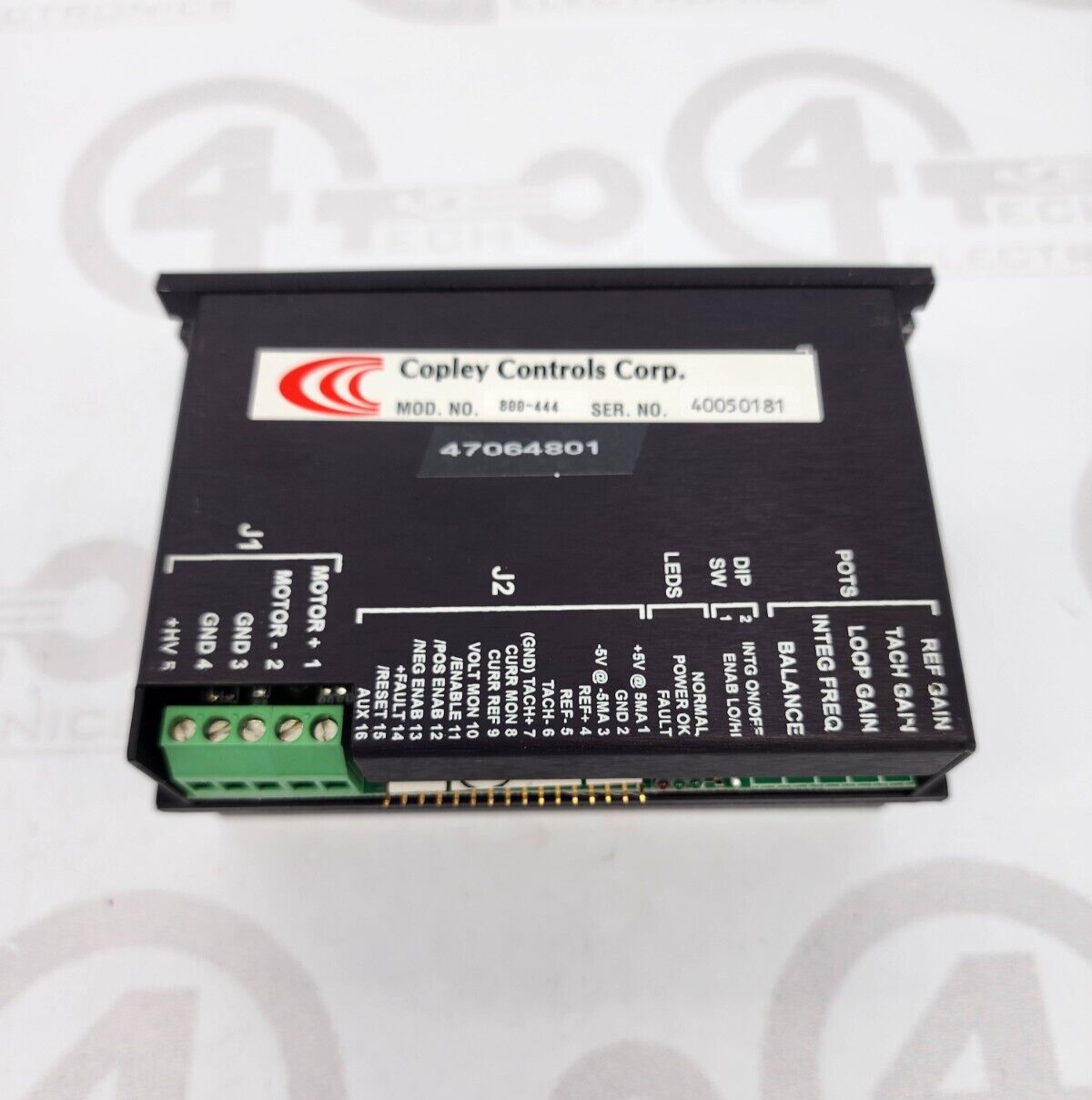 Universal Instruments 47064801 Servo Amp Copley Controls Model 800-444
