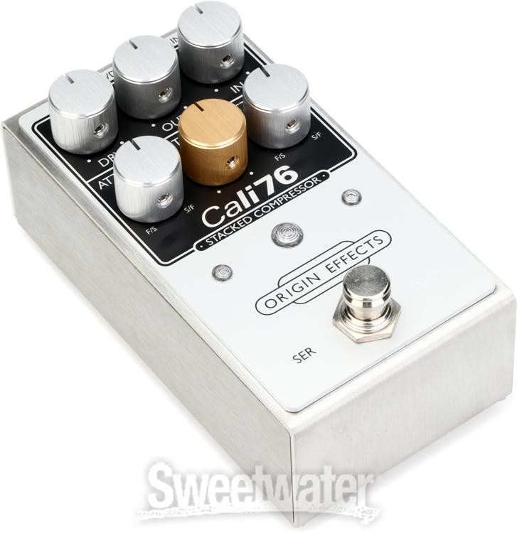 Origin Effects Cali76 Stacked Compressor Pedal - Silver