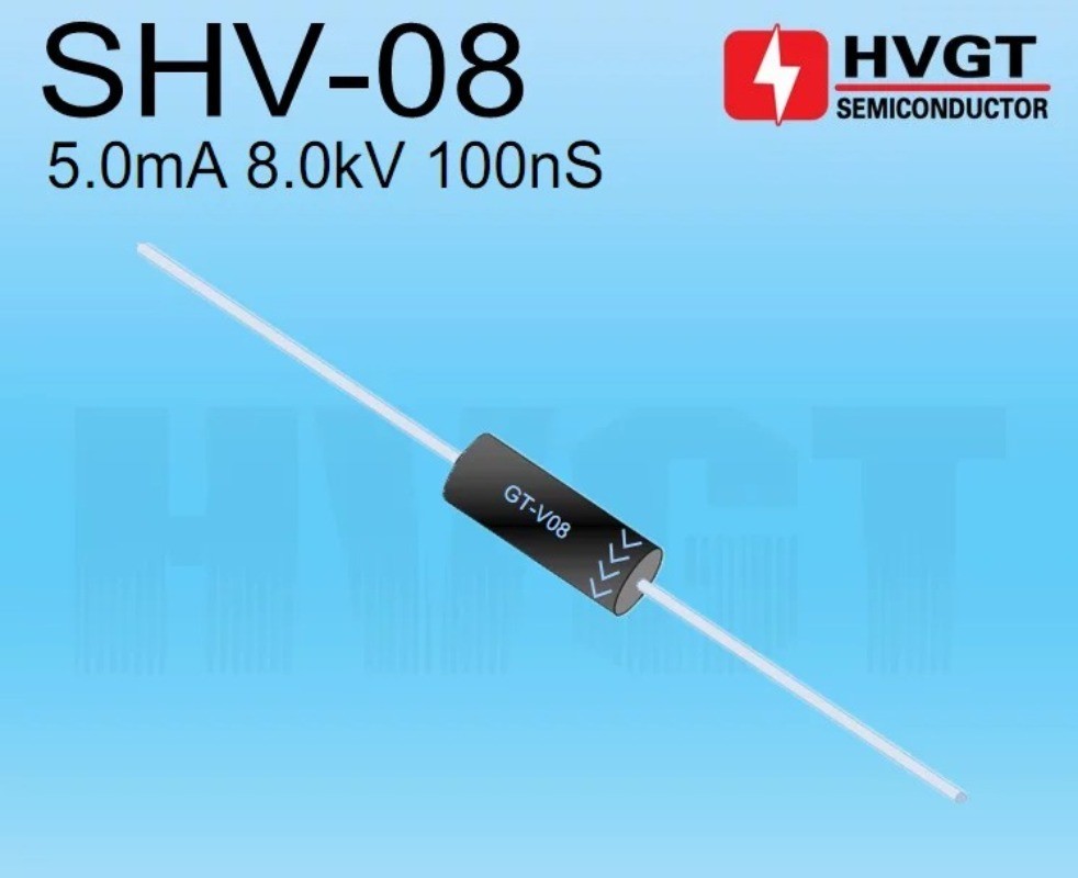 10PCS HVGT SHV-08 5mA 8kV high-voltage rectifier diode