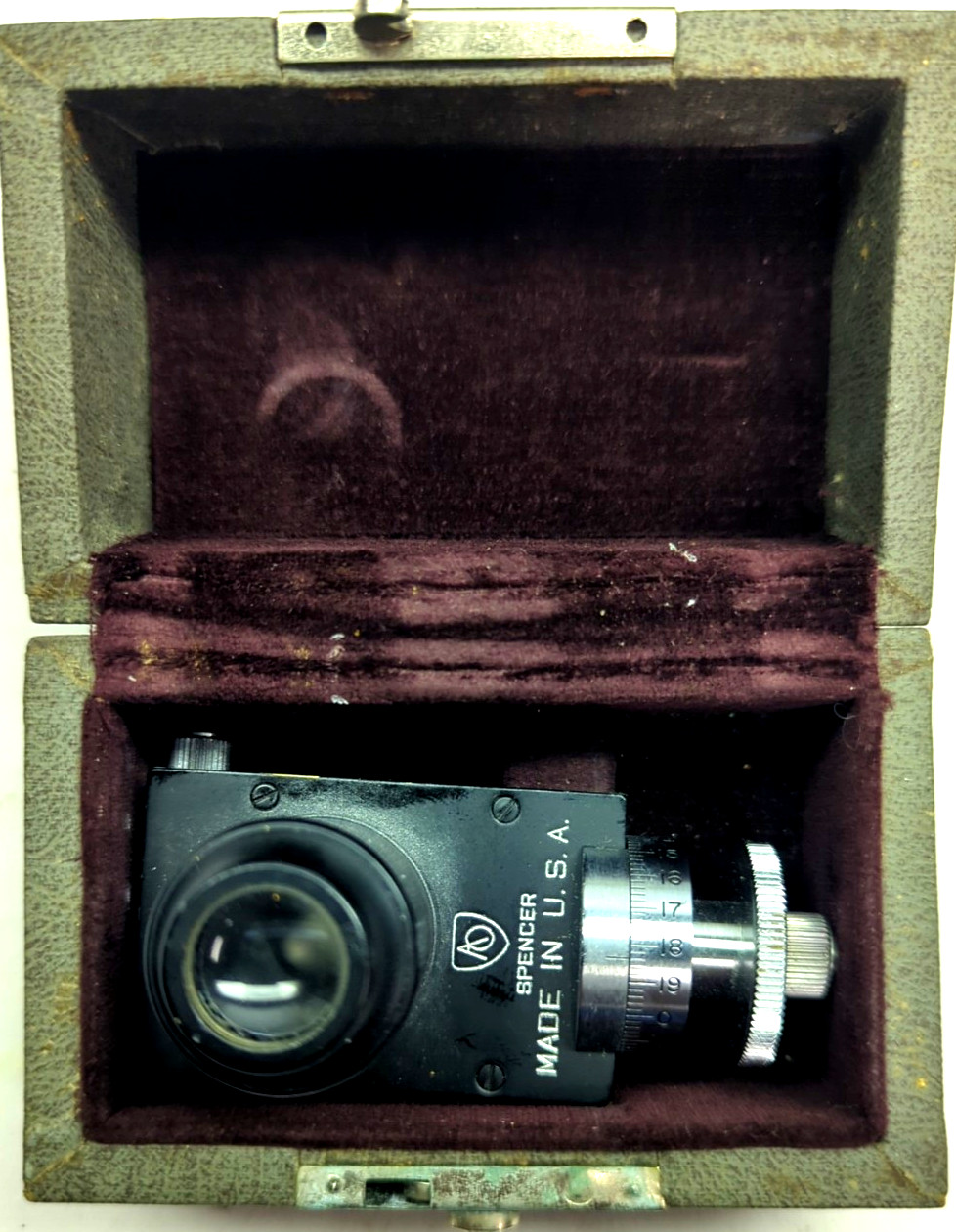 Spencer Microscope Micrometer ** Made In America **