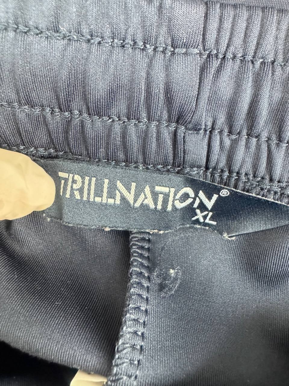 Trillnation Mens Blue Drawstring Track Pants Size XL