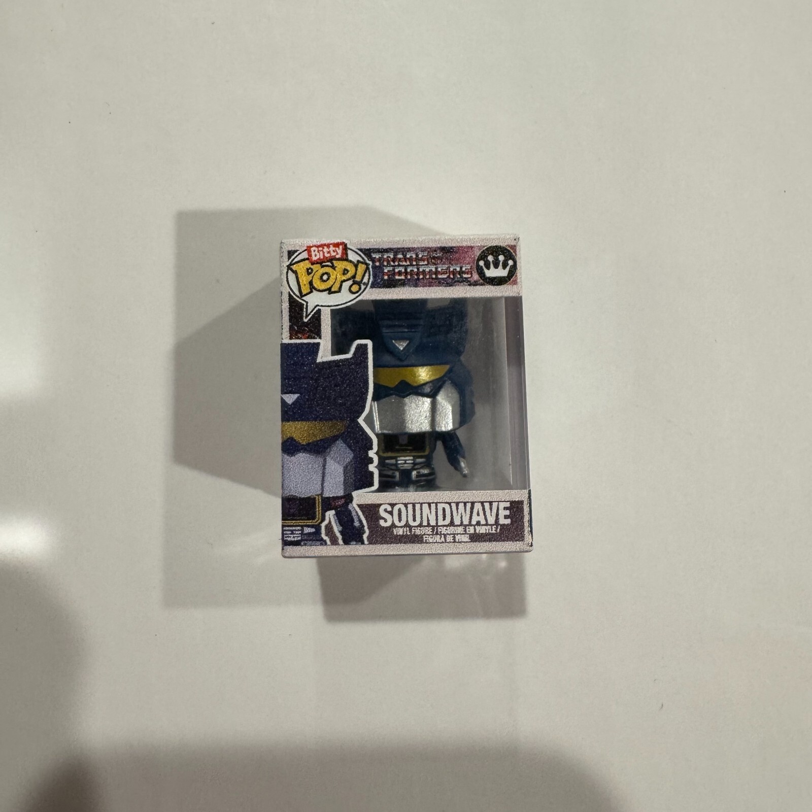 Soundwave Funko Bitty Pop 1/6 mystery chase Transformers Retro Toys Hyper rare