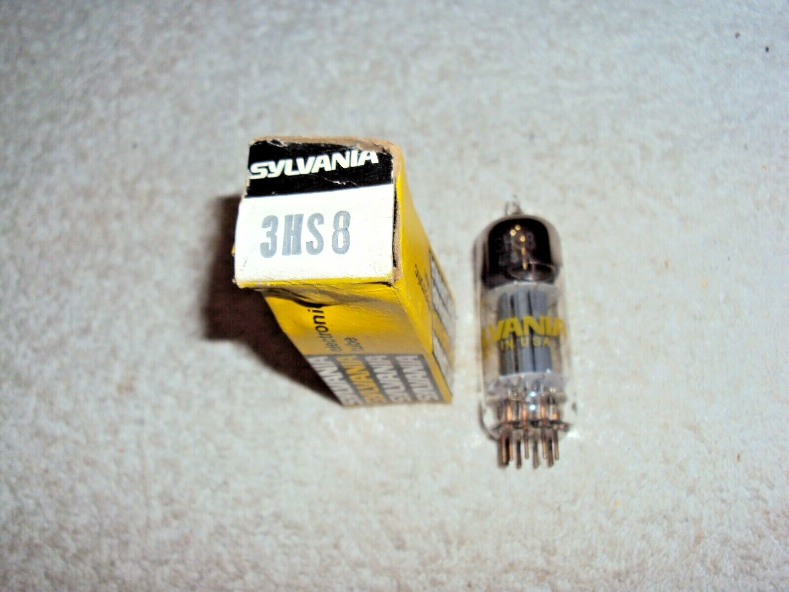 NOS Sylvania 3HS8 Vacuum Tube