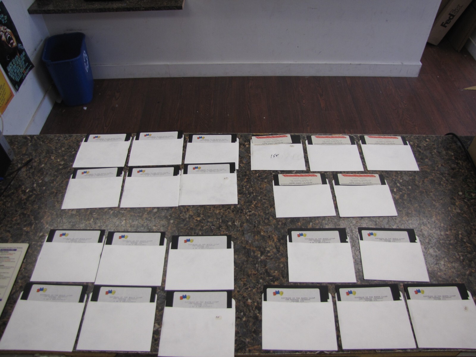 Lot of (22) Vintage Software of The Month Club IBM General Interest 5.25" Disks