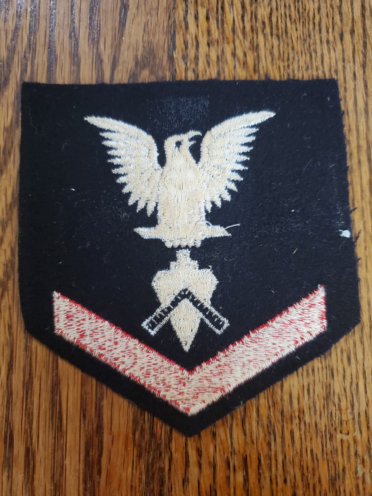 WW11 U.S. Navy Specialist Third Class rating patch