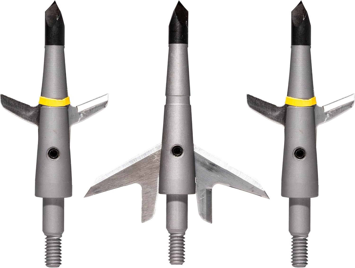 Crossbow Broadheads | Expandable Blades, 100 Grain, 3-Pack | Precision Hunting T