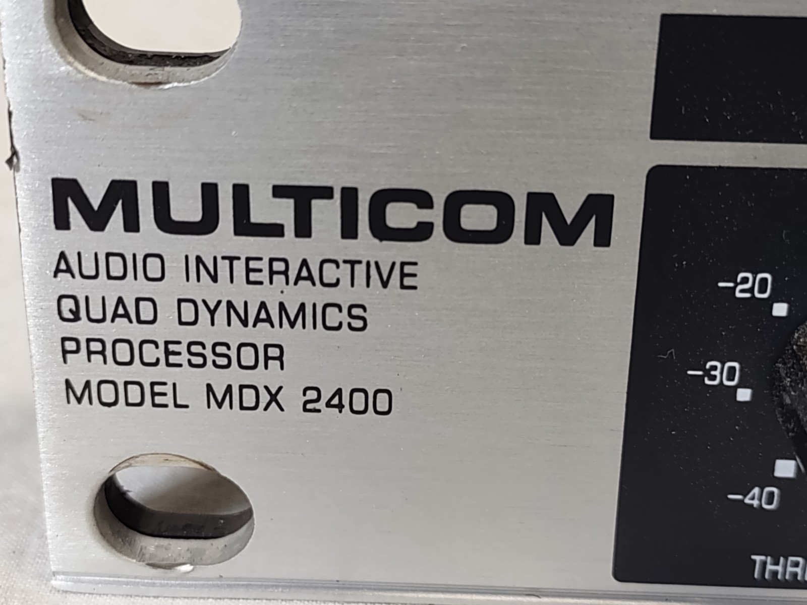 Behringer Multicom, MDX 2400 Multicom Audio Interactive Quad Dynamics Processor