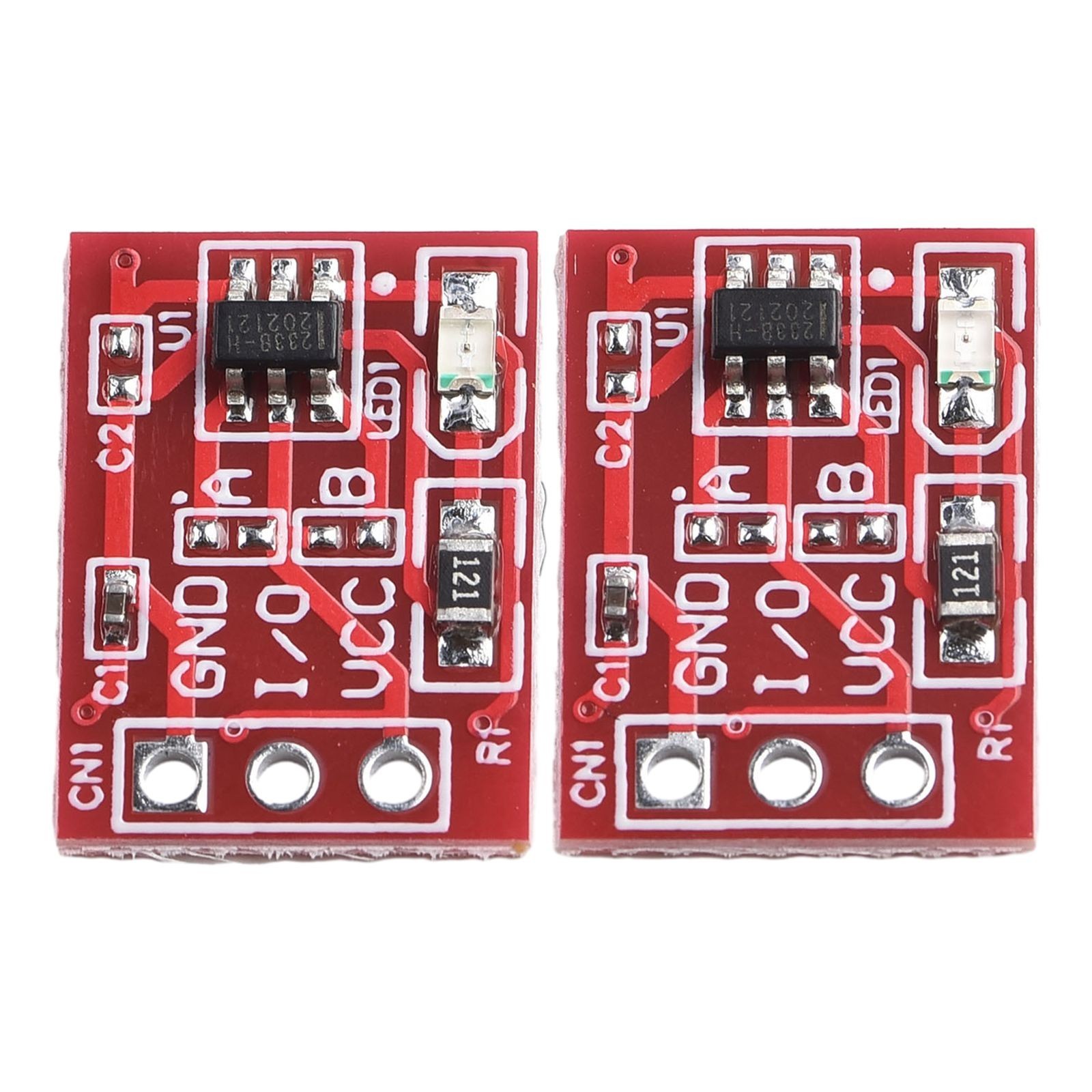 TTP223 Red Touch Button Self Locking Capacitive Switch Single (20Pc Pack)