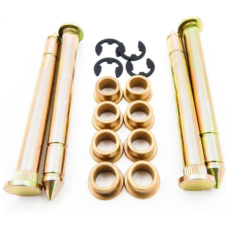 Door Hinge Pins Pin Bushing Kit For Ford Bronco F150 F250 F350 2-Door F Series