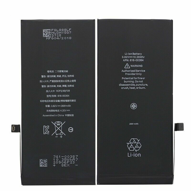 OEM 2691mAh Internal Battery Replacement Cell For iPhone 8 Plus 8P 5.5" + Tools
