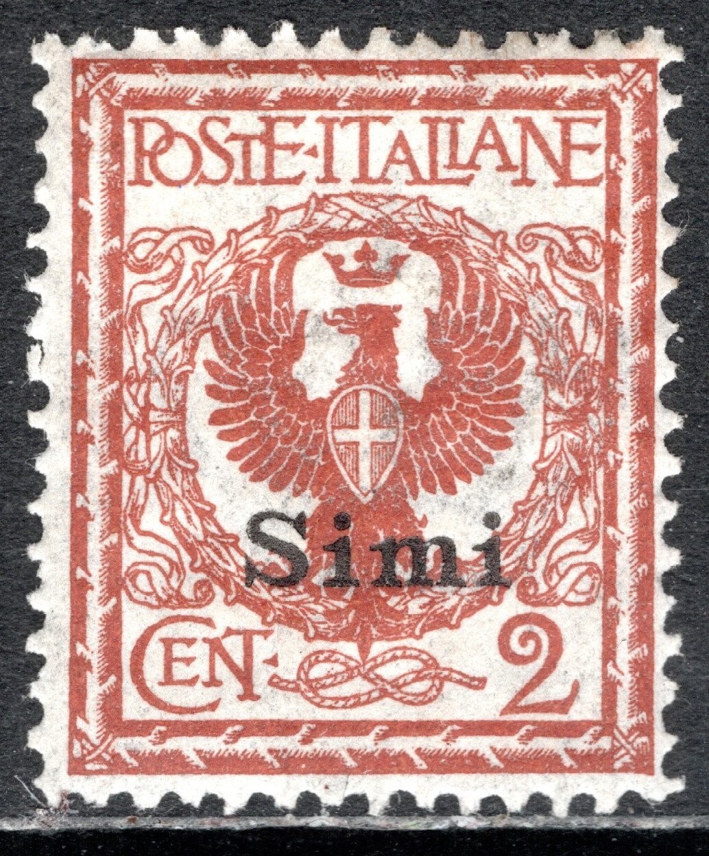 Italy Offices In Aegean Islands Simi Stamp Scott #1, MLH SCV$16.00