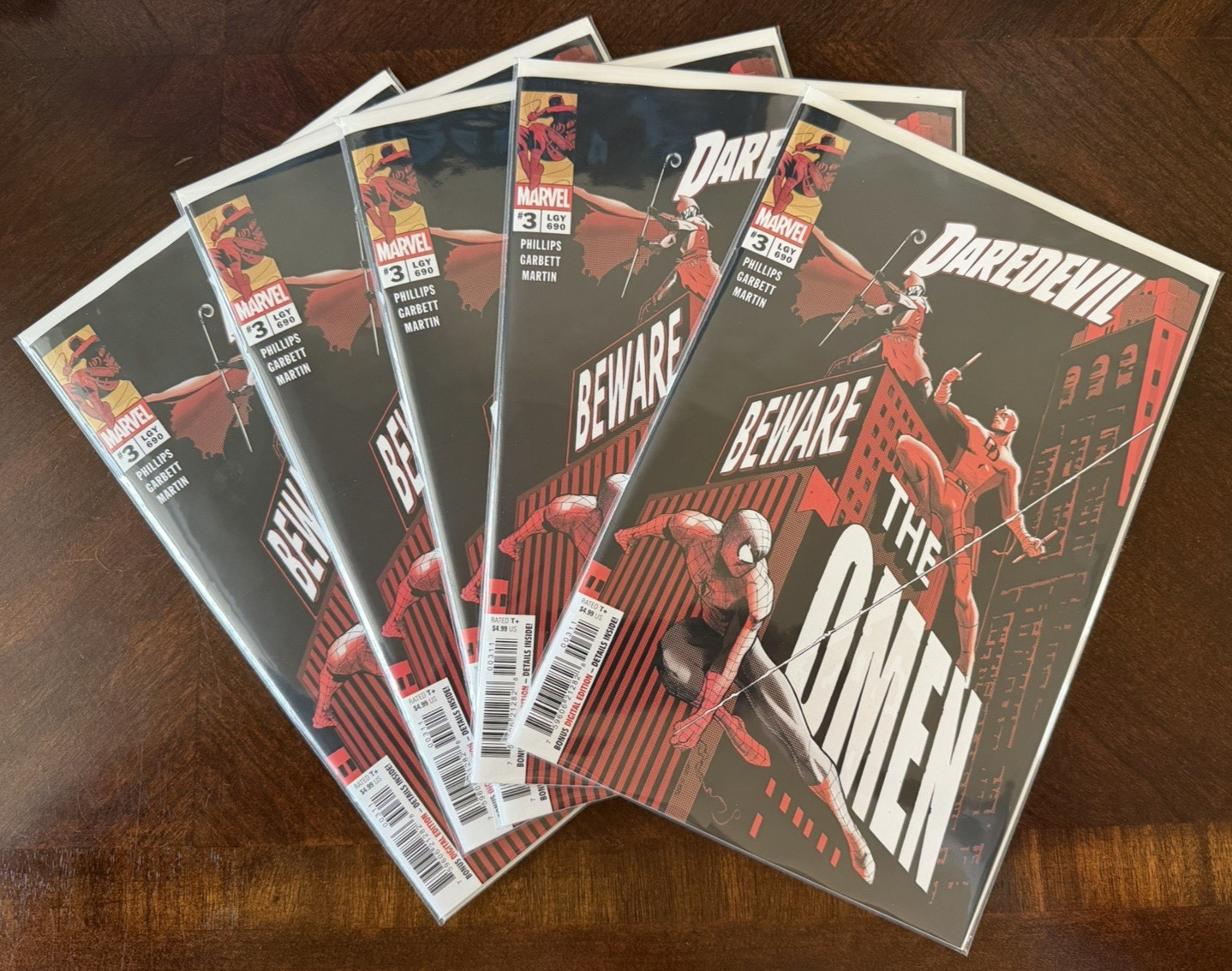 DAREDEVIL #3, LGY#690-CVR A, First Printing