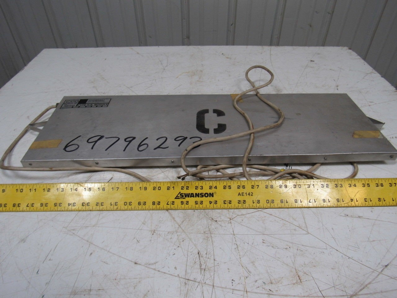 Cooperheat 0G200 Type HB Hopper Heating Module 30" X 10" 240V 415W
