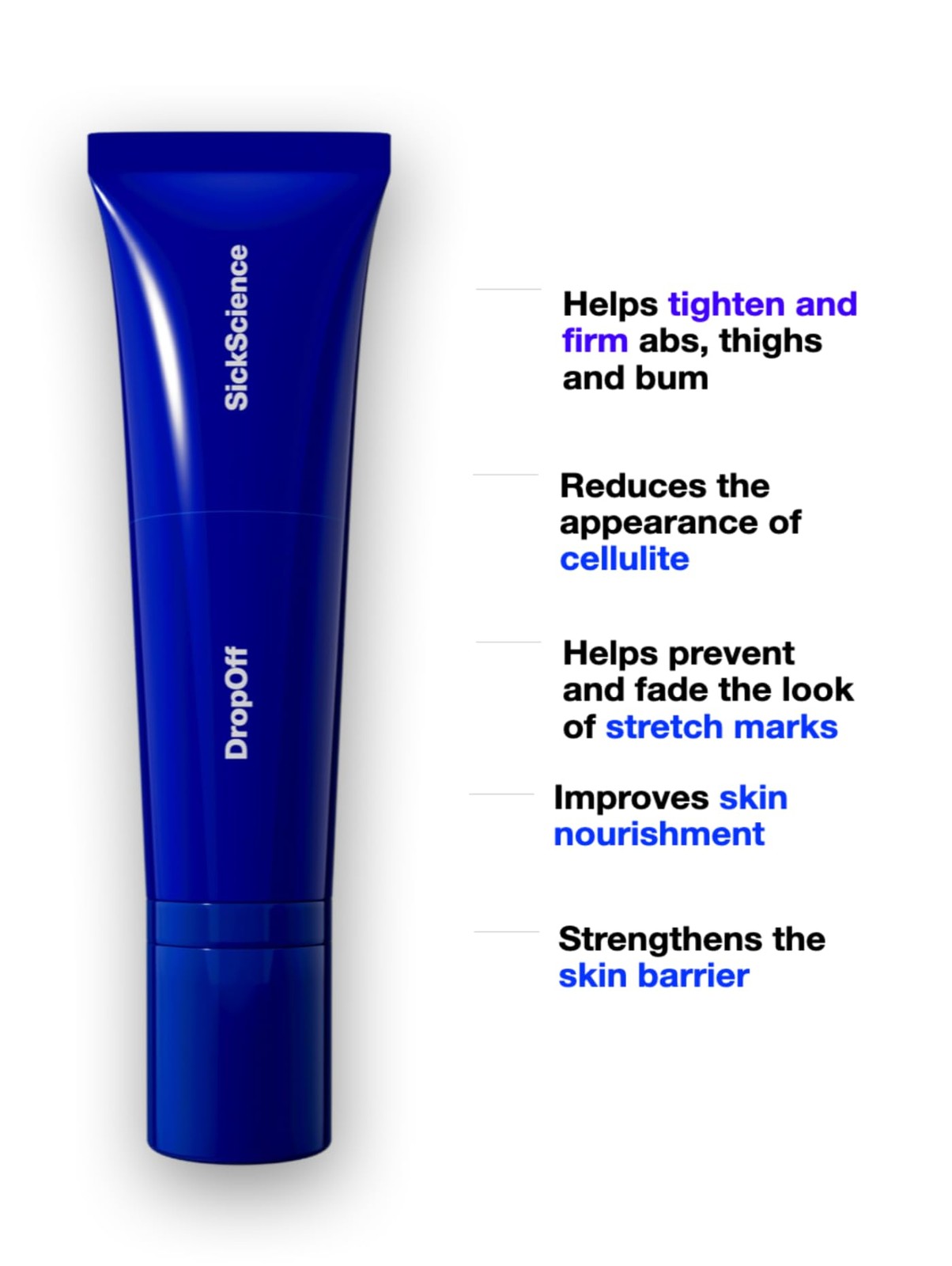 SickScience DropOff Advanced Exosome Body Firming & Sculpting Cream | Targets St