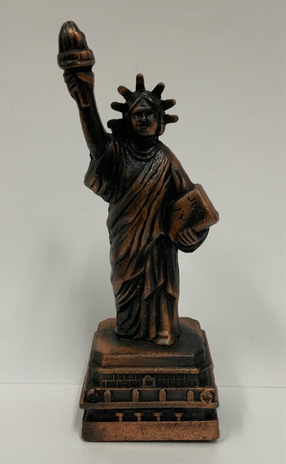 Statue Of Liberty Pencil Sharpener Die Cast Antique Finished